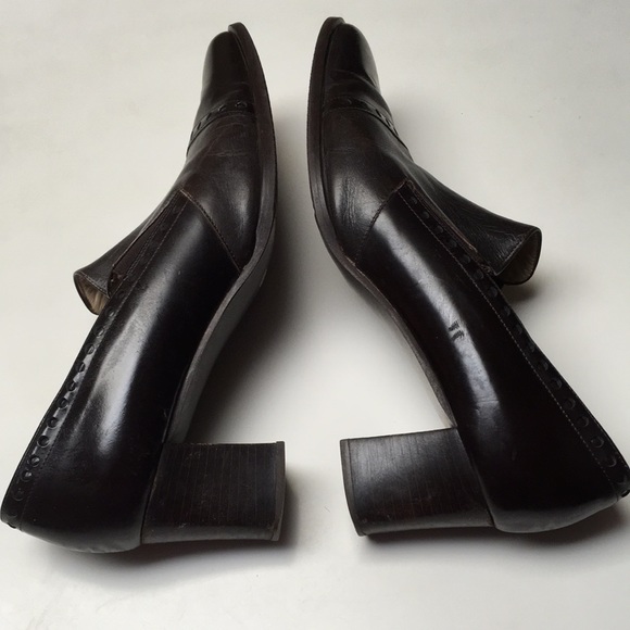 Vintage Giampiero P. Rich Brown Leather Shoes. - Picture 2 of 7
